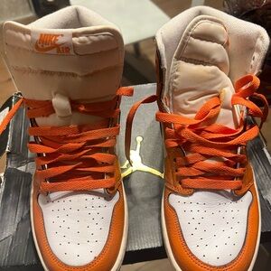 Jordan 1  - Orange and White